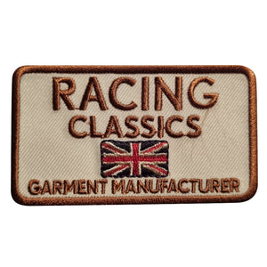 EMBROIDERY RACING CLASSICS FLAG
