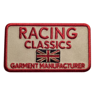 EMBROIDERY RACING CLASSICS FLAG