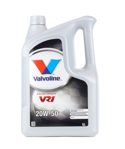 20W50, VALVOLINE RACING VR1, 5L