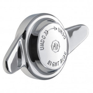 COURONNE DE ROUE, 2 OREILLES, LOGO MG, 12 TPI, DROIT