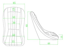 Charger l&#39;image dans la galerie, CLUBMAN BUCKET SEATS, BLACK, PAIR