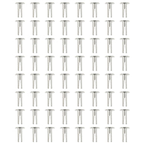 JEU DE 64 RIVETS FENDUS