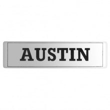 Afbeelding in Gallery-weergave laden, PLATE, ROCKER COVER, AUSTIN, DECAL.