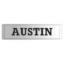 Afbeelding in Gallery-weergave laden, PLATE, ROCKER COVER, AUSTIN, DECAL.