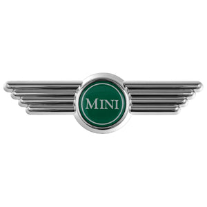 BADGE, BOOT LID, MINI WINGS, SELF ADHESIVE