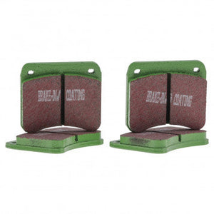 JEU DE PLAQUETTES DE FREIN, EBC GREENSTUFF, MINI