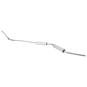 EXHAUST SYSTEM, 2 SILENCERS, MINI