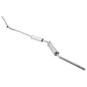 EXHAUST SYSTEM, 2 SILENCERS, MINI