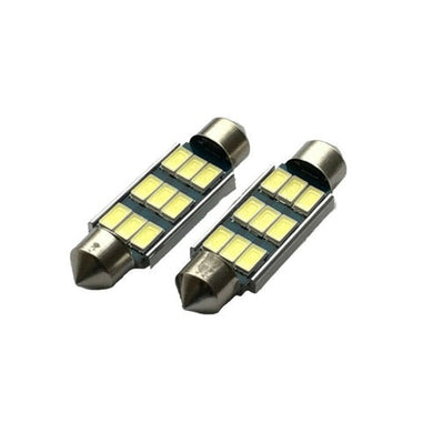 LED BULB 12V 21W FESTOON SV8.5, PAIR