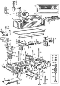 VALVE SPRING SET, MGA, MGB