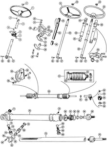 BUSH, STEERING COLUMN, UPPER, OE.