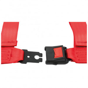 RED 3-POINT HARNESS KIT, BOLT MOUNTING