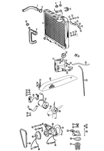 RADIATOR MGB 76-80