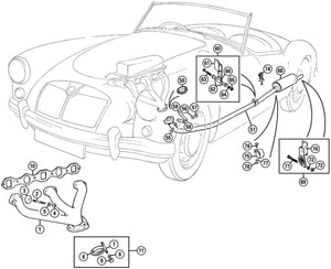 KIT DE RACCORDS D'ÉCHAPPEMENT INTERMÉDIAIRE