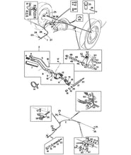 Load image into Gallery viewer, HANDBRAKE CABLE, MGB 68-74, WIRE WHEEL MODELS (FACTORY)