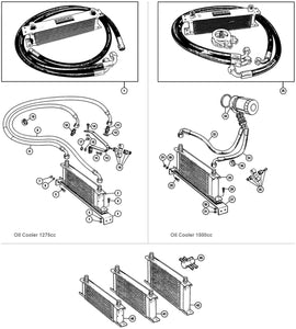 OIL COOLER, 13 ROW