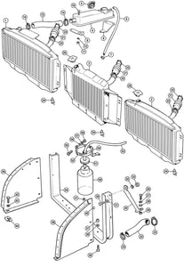 BOTTOM RADIATOR HOSE, SPITFIRE