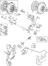 Charger l&#39;image dans la galerie, PIN BOLT, FORK TO CLUTCH SHAFT, TAPPERED