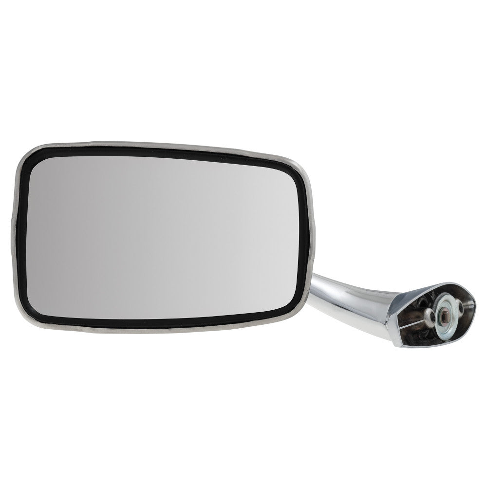 STAINLESS STEEL DOOR MIRROR, FLAT, LH