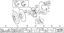 Load image into Gallery viewer, PISTON BRAKE CALIPER STAINLESS STEEL