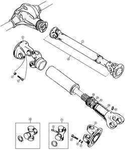 BOLT, PROPSHAFT TO GEARBOX