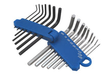 Load image into Gallery viewer, MINIATURE METRIC &amp; IMPERIAL HEX KEY SET 16pc