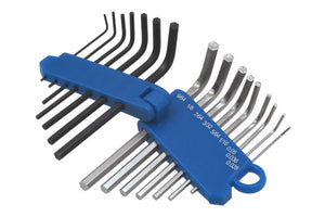 MINIATURE METRIC & IMPERIAL HEX KEY SET 16pc