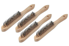 Load image into Gallery viewer, 4-ROW WIRE BRUSH SET 4PC