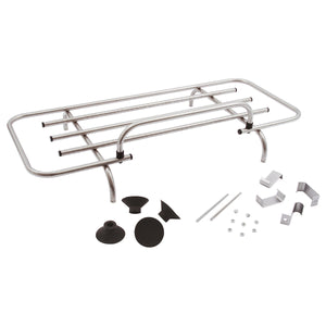 CLIP-ON KAARTENREK, 90x34 CM, ROESTVRIJ STAAL