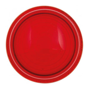 FLAT GLASS INDICATOR LENS, RED