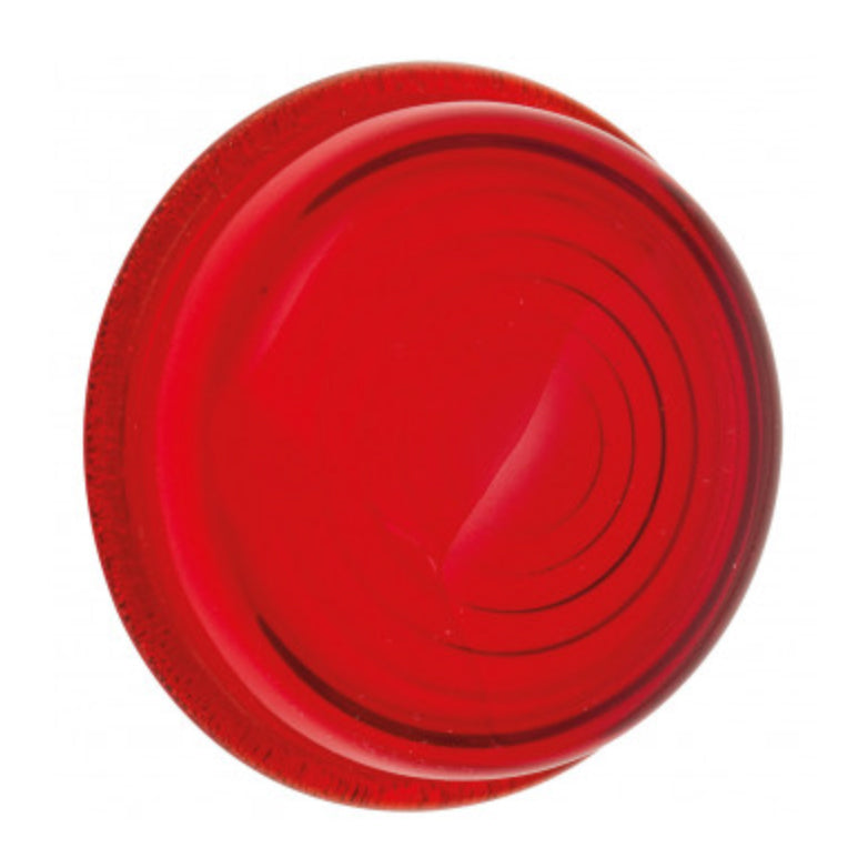 FLAT GLASS INDICATOR LENS, RED