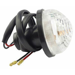 LAMP ASSEMBLY, INDICATOR, WHITE WITH ORANGE BULB