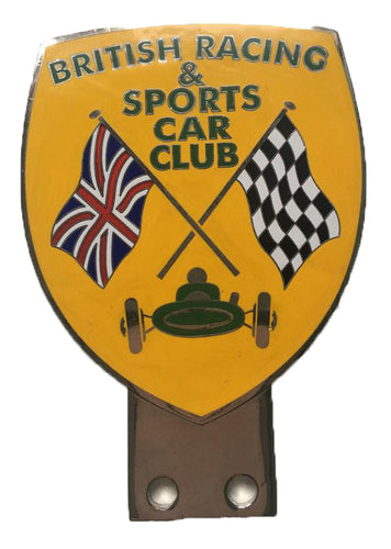(OUT OF STOCK) BADGE BRITISH RACING AND SPORTS CAR CLUB