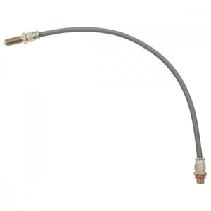 BRAKE HOSE, BRAIDED STAINLESS STEEL