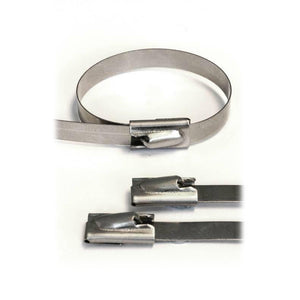 STAINLESS STEEL TIE STRAPS PACK OF 10