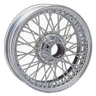WIRE WHEEL, CHROME, 15