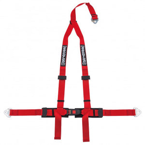 HARNESS KIT, ROAD, 3 POINT, SNAP HOOK MOUNTING, RED