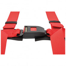 Load image into Gallery viewer, HARNESS KIT, ROAD, 3 POINT, SNAP HOOK MOUNTING, RED