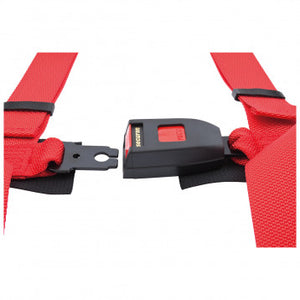 HARNESS KIT, ROAD, 3 POINT, SNAP HOOK MOUNTING, RED