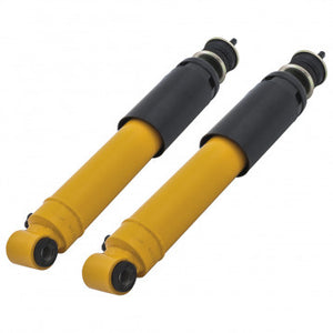 SHOCK ABSORBERS, TELESCOPIC, FRONT, SPAX, ADJUSTABLE, PAIR