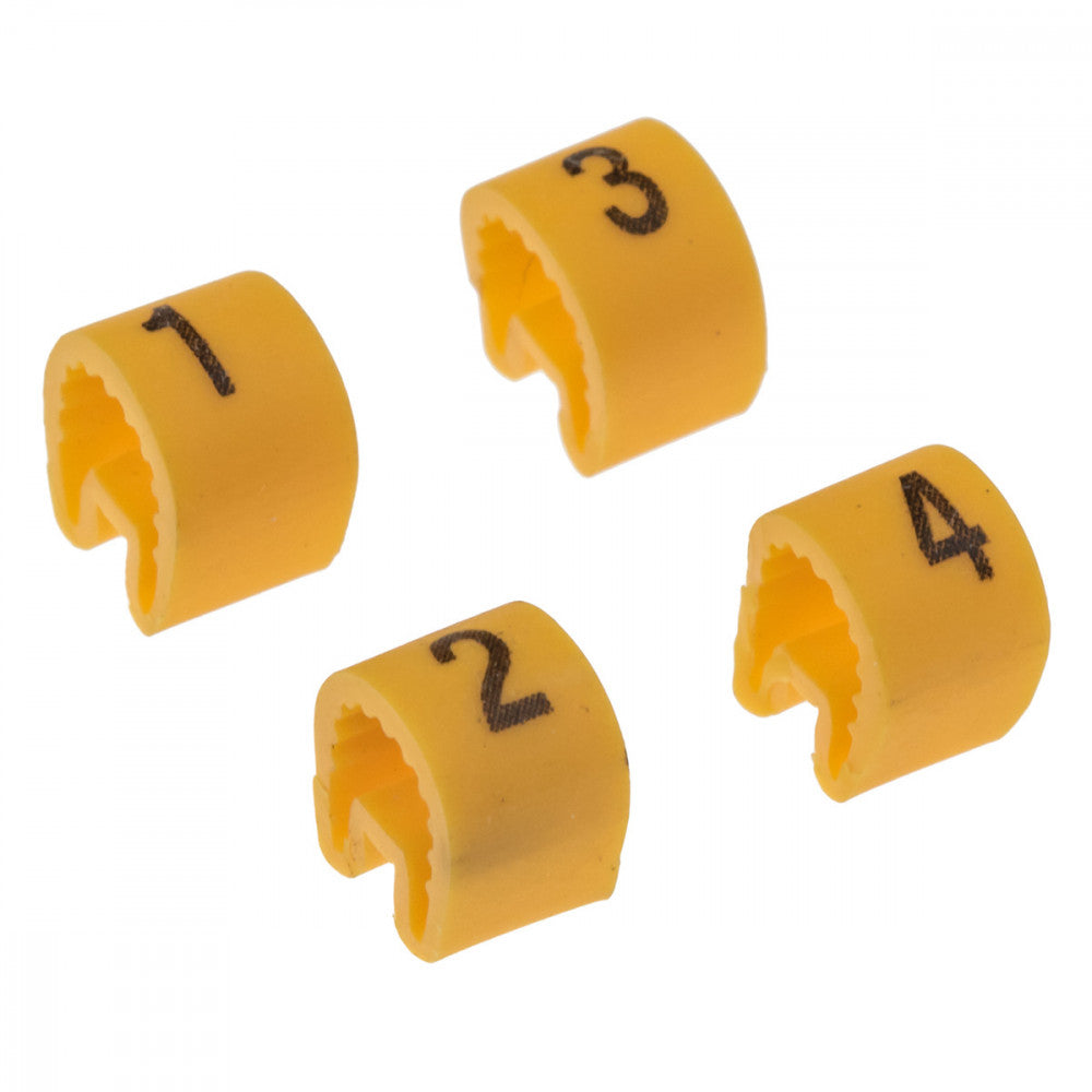 IGNITION LEAD CABLE NUMBERING SET , 4 CYL.