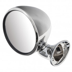 DOOR MIRROR, BULLET RACING STYLE, CHROME, LH