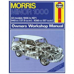 HAYNES WORKSHOP MANUAL, MORRIS MINOR, OUT OF STOCK!