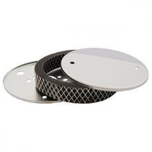 Load image into Gallery viewer, AIR FILTER HS2, CENTRE HOLE, 1 1/4&quot;, STAINLESS STEEL
